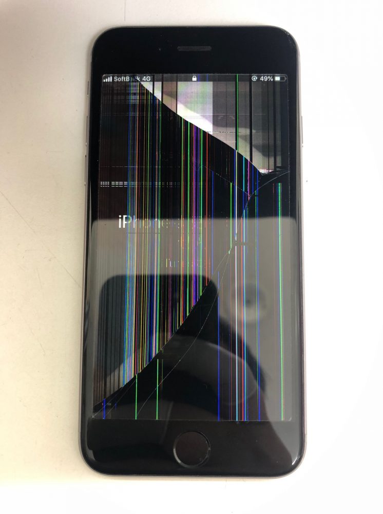 iPhone6s 画面割れ　修理