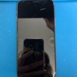iPhoneXの画面が割れてうつらない！スマップル札幌駅店で最短30分の即日修理！