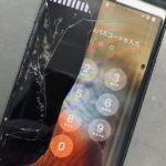 画面が割れて液晶が破損したiPhone8を30分で修理!