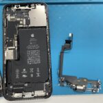 iPhone12ProMax(A2410)充電されないドックコネクタ交換修理はスマップル札幌駅店で